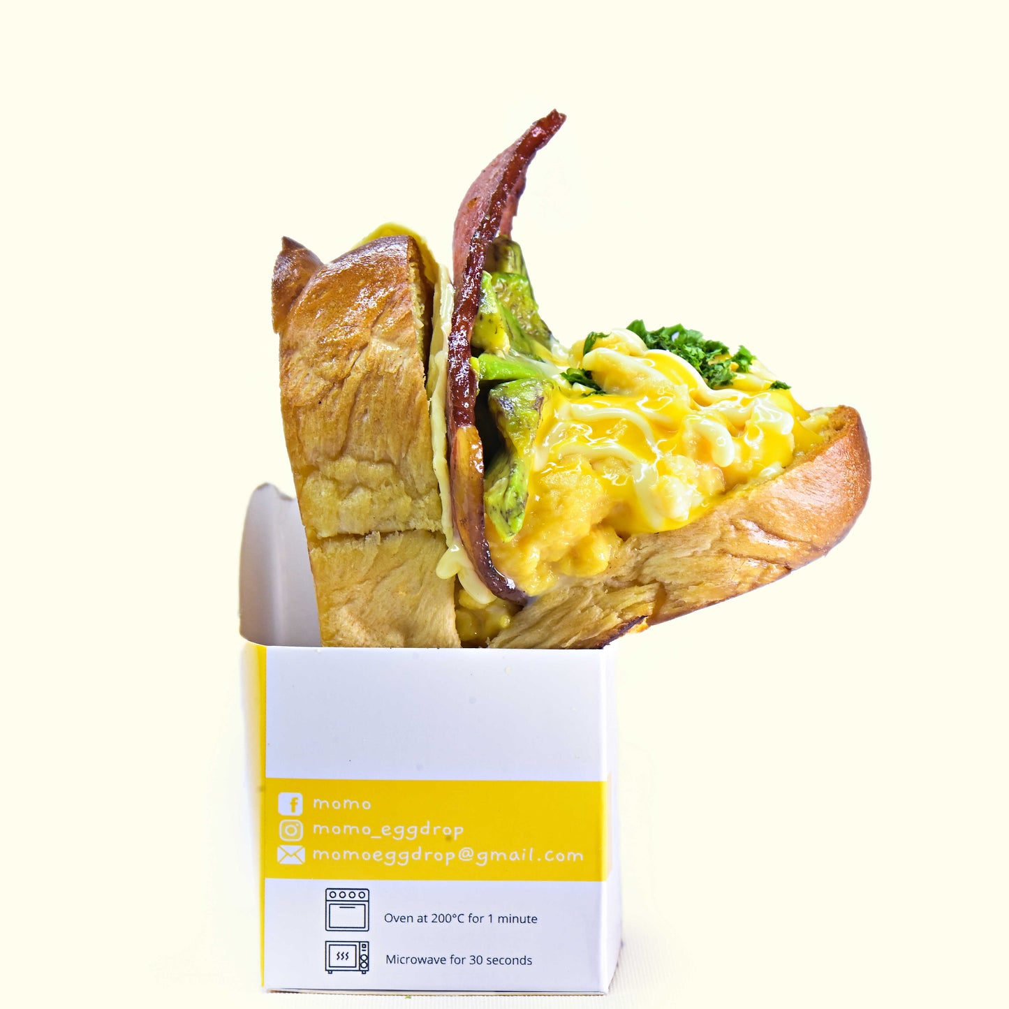 Jeju Eggdrop (Premium Ham & Avocado)