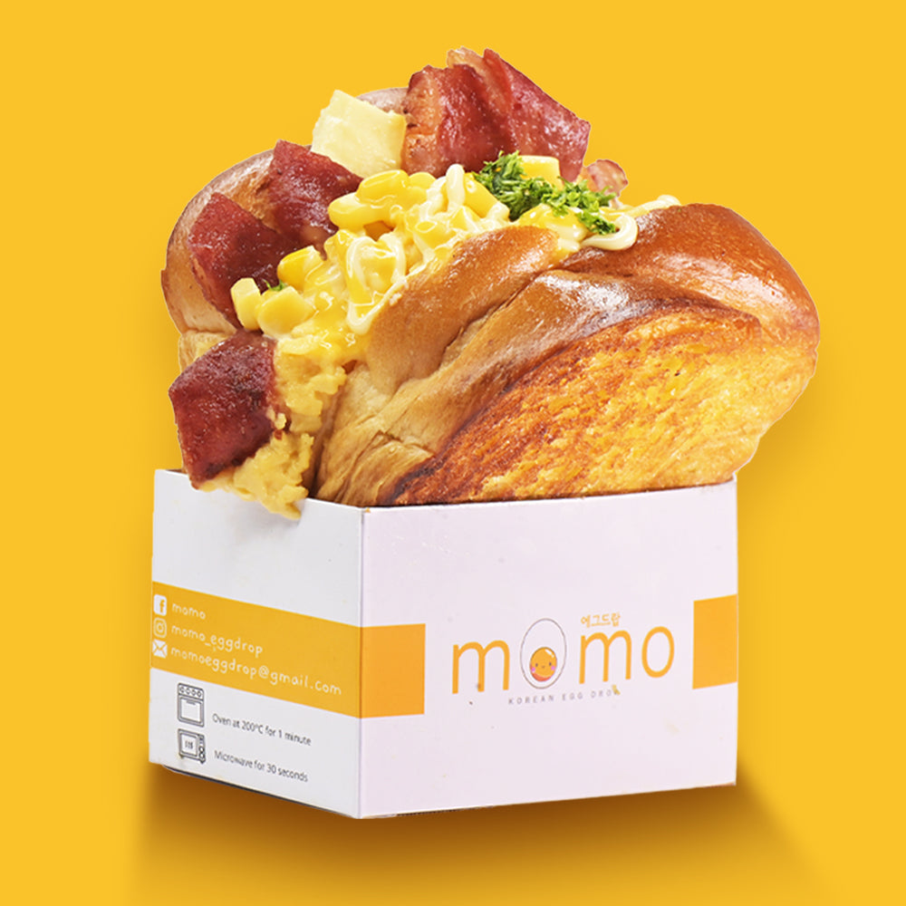 Gwangju Eggdrop (Bacon & Corn)